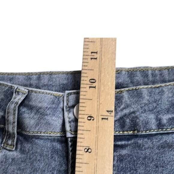 Vintage Upcycled Demin Mini Skort Skirt ‎ XS - Picture 7 of 8